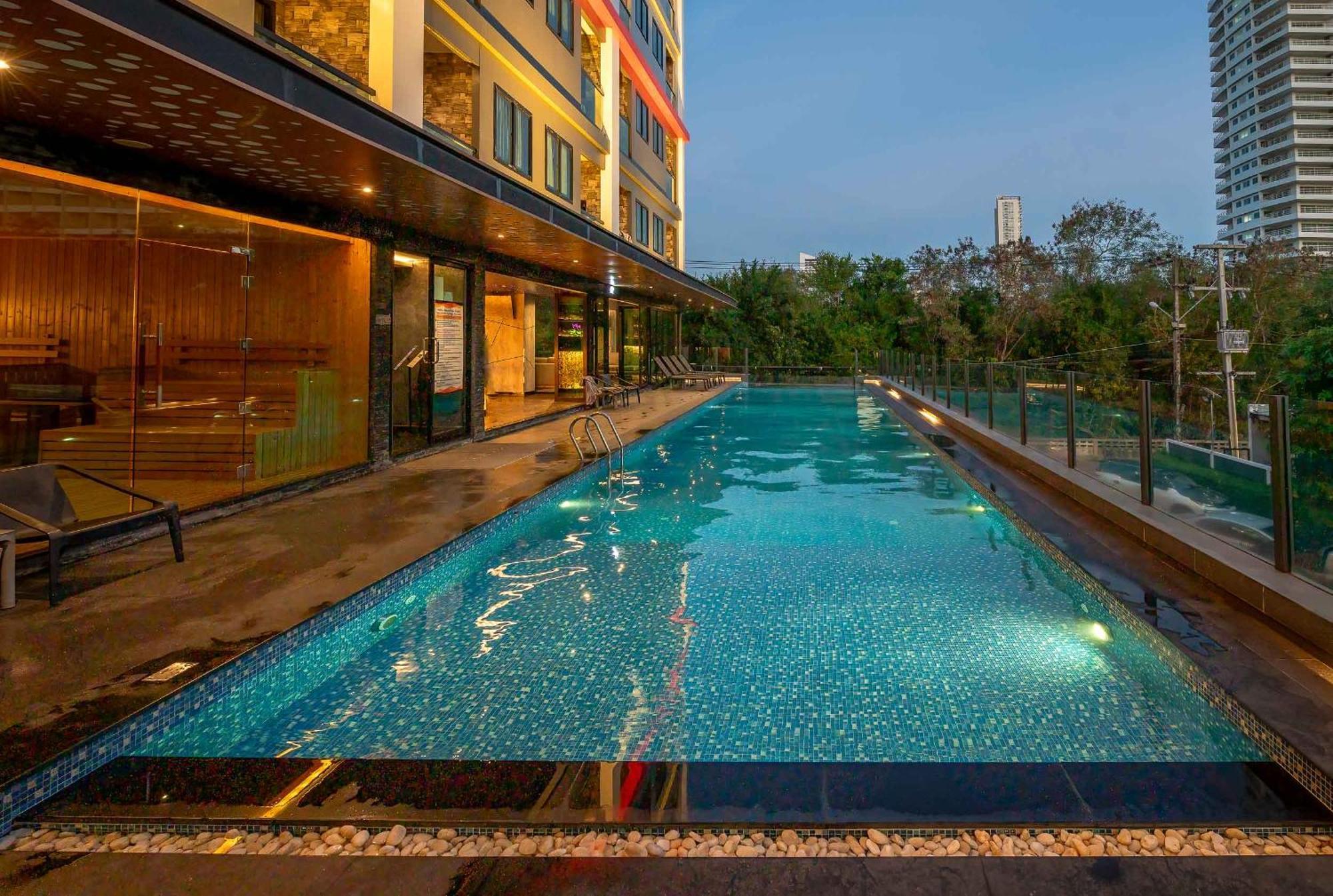 The Tj Hotel Jomtien Exteriér fotografie